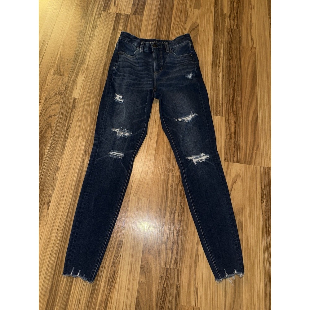 American Eagle Women's Sz 2 The Dream Jean‎ Curvy Hi Rise Jegging